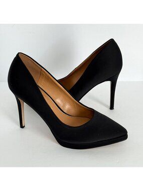 Jessica Simpson Classic Black Women's Pointed-Toe Stiletto Pumps Size 8M